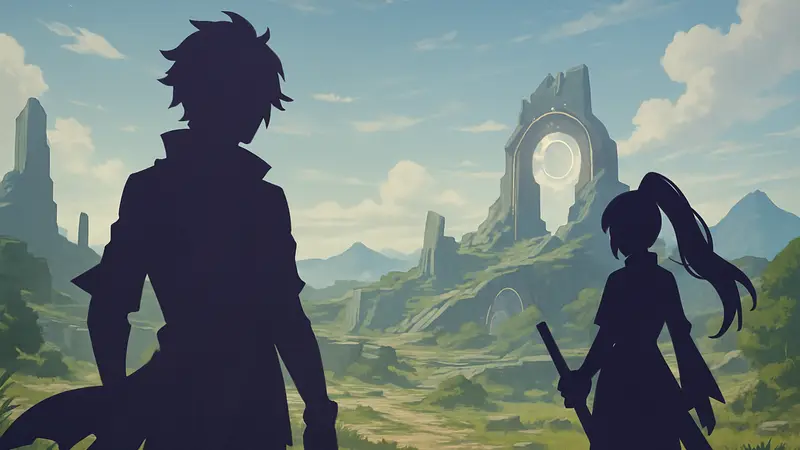 Новые герои Дения и Хиюки из обновления Wuthering Waves 3.3 в ожидании выхода.