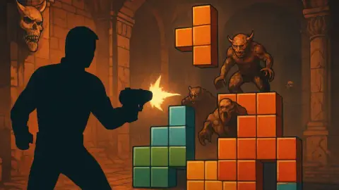 Новая игра Steam: головоломка в стиле Doom и Tetris