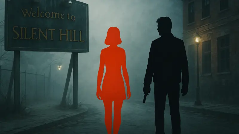 Косплей Лизы Гарланд и Гарри Мейсона из игры Silent Hill от Марии Мазаковой и Дениса Лунда