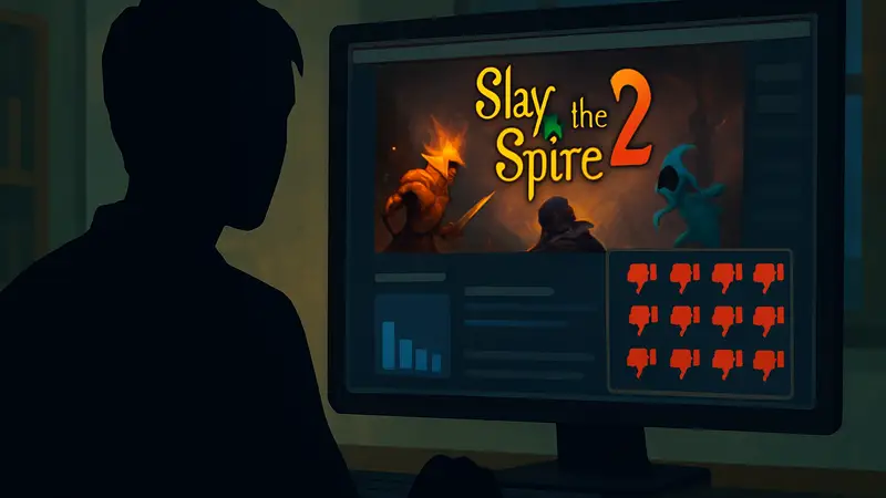 Страница Slay The Spire 2 в Steam с разделом пользовательских отзывов