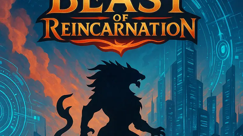 Логотип игры Beast of Reincarnation на фоне технически совершенной графики, демонстрирующей амбиции Game Freak.
