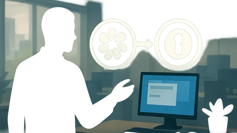 Логоти пы Claude и 1Password: иллюстрация интеграции ИИ и менеджера паролей.