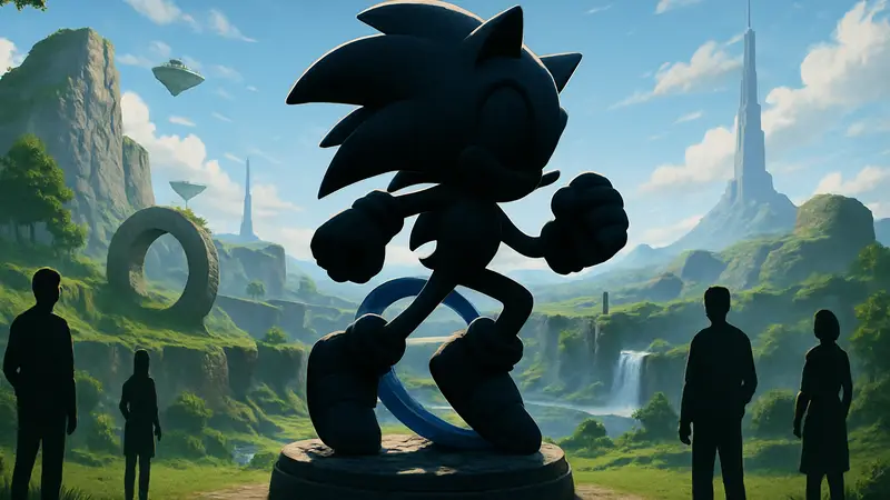 Статуя Соника Sonic Frontiers First 4 Figures коллекционная фигурка