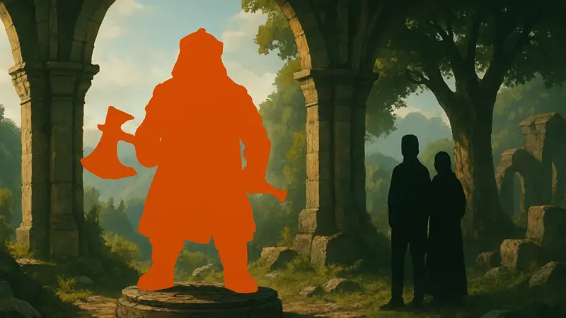 Коллекционная фигурка гнома Гимли из фильма «Властелин колец: Братство Кольца» от Inart.