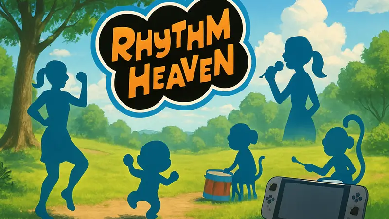 Обложка игры Rhythm Heaven для Nintendo Switch 2, анонсированная на июль 2026