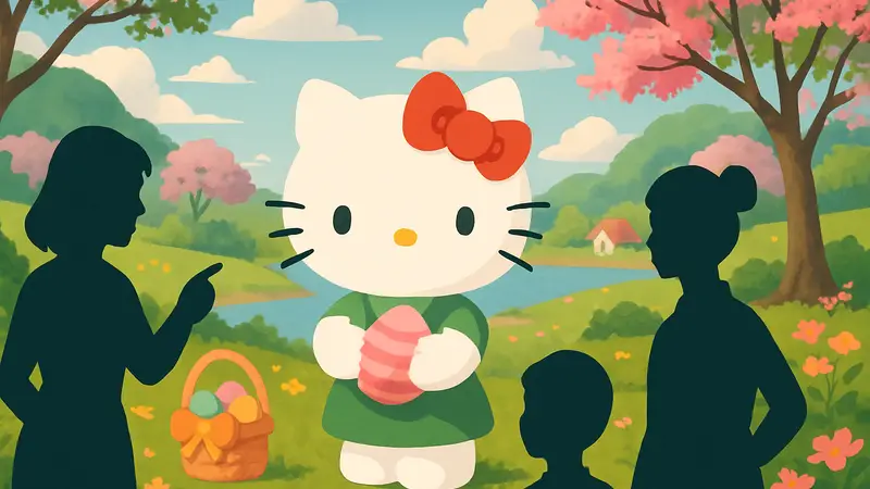 Весеннее празднование в Hello Kitty Island Adventure: ивент, награды, Hello Kitty
