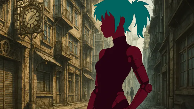 Virgin Punk: Clockwork Girl — кадр из детализированного аниме 2025 года.