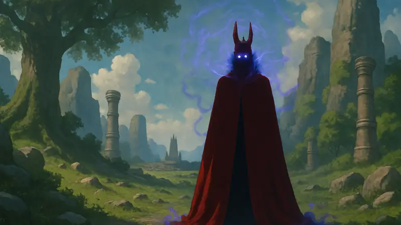 Иму из One Piece на Элбафе, окруженный таинственной аурой