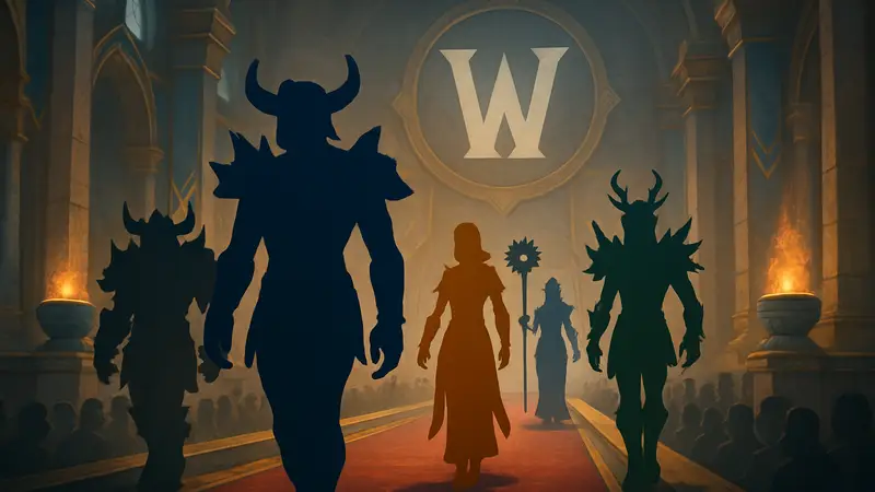 Персонажи World of Warcraft демонстрируют наряды на подиуме Испытания Стиля.