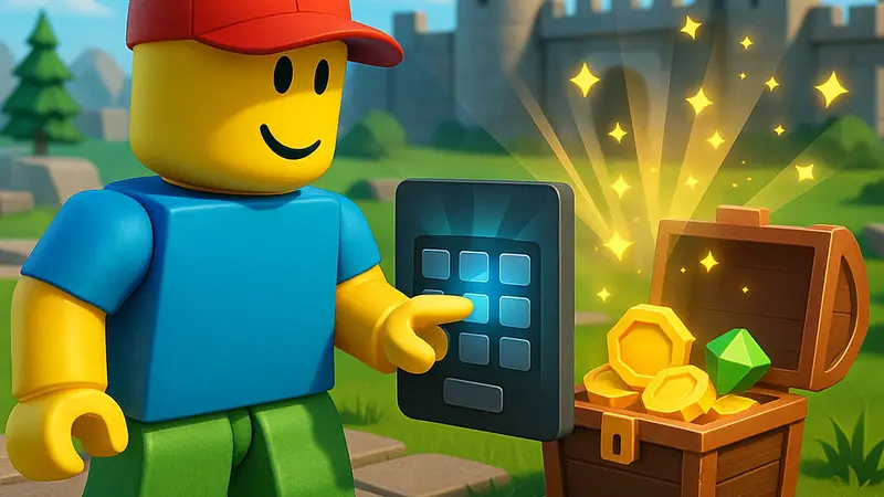 Игровой скриншот из Roblox Build the Legends, показывающий активацию кодов и получение наград