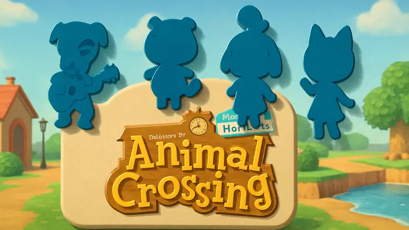 Магниты Animal Crossing: New Horizons от Bandai Namco с персонажами из игры.