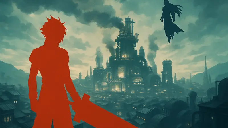 Обложка игры Final Fantasy 7 Remake, вызывающей споры о финале трилогии.