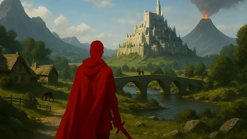 Фан-арт игры Warhorse Studios по «Властелину колец» с элементами открытого мира