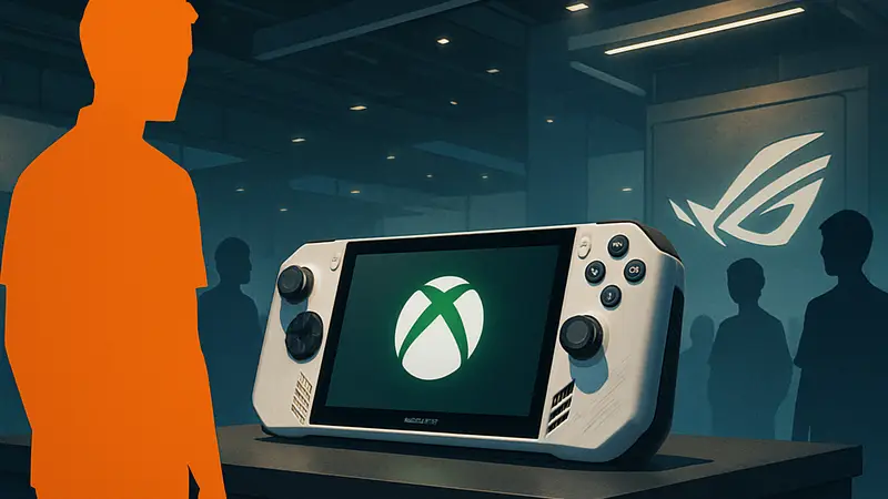 Игровой портативный ПК ROG Ally с логотипом Xbox