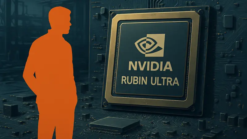 Микросхема NVIDIA Rubin Ultra или чип ускорителя для ИИ