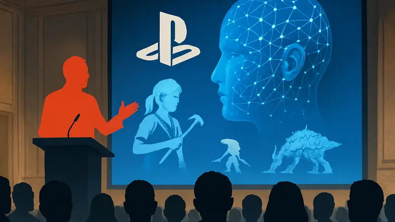 Глава Sony Interactive Entertainment Джим Райан говорит об ИИ в играх на конференции