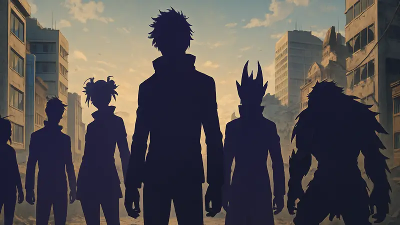 Группа злодеев из аниме My Hero Academia, персонажи, антагонисты