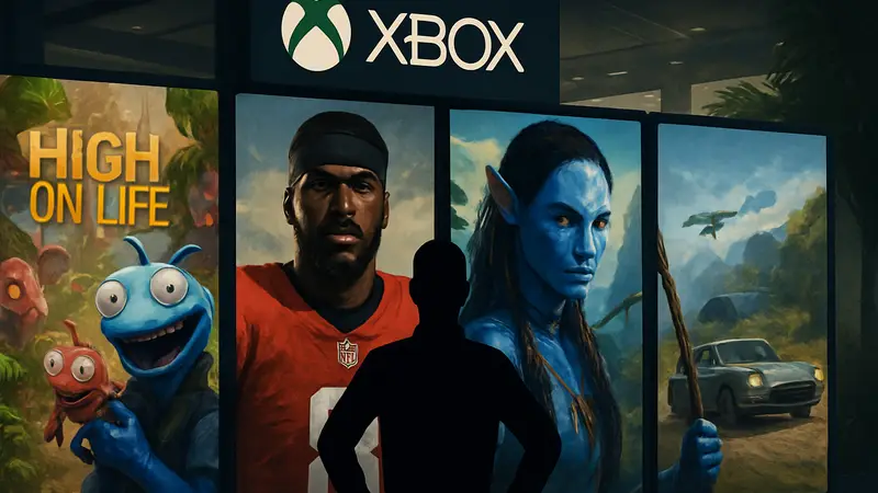 Обложки игр Xbox Game Pass, включая High on Life 2 и Avatar