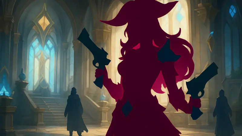 Косплей Мисс Фортуны из League of Legends в скине «Расколотый орден» от KamikoZero.