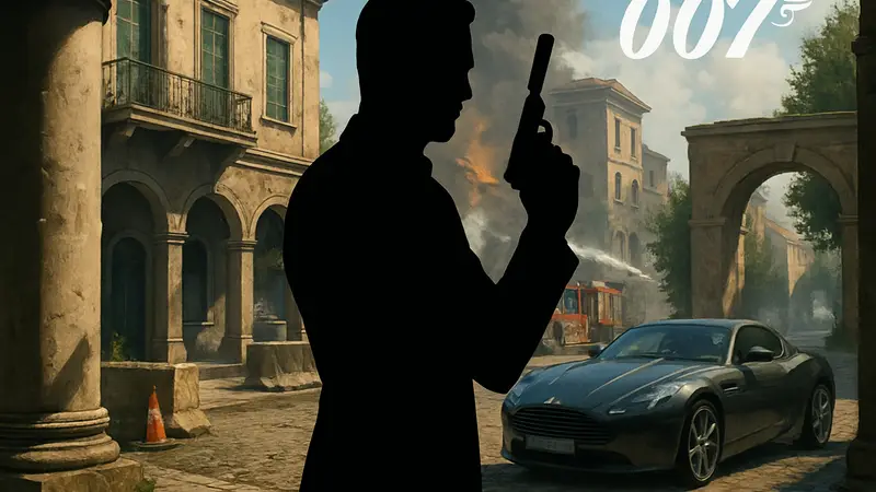 Джеймс Бонд в миссии "Время умирать" 007 First Light, выполняет 23 испытания