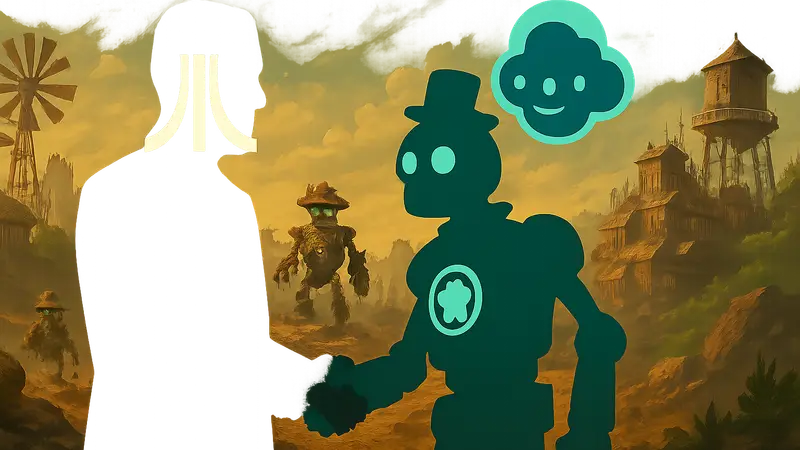 Логотипы Atari и Thunderful, символизирующие сделку по приобретению компании-разработчика SteamWorld.