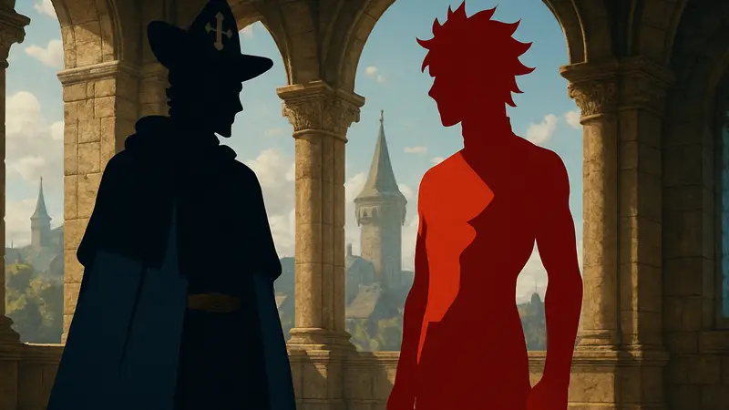 Король Магов и новый могущественный волшебник из аниме Black Clover