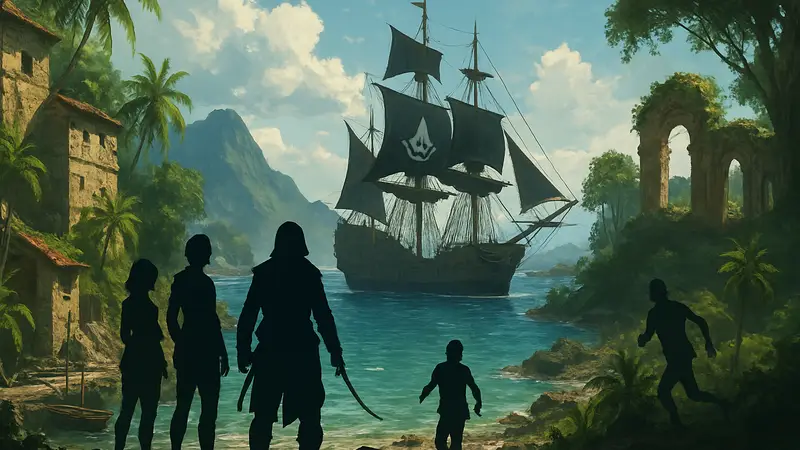 Визуализация мира Assassin's Creed Black Flag Resynced и других игр с открытым миром июля 2026 года