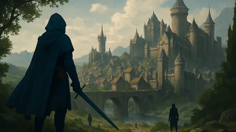 Фэнтезийный мир ролевой игры The Wayward Realms, которая меняет движок для лучшей производительности.