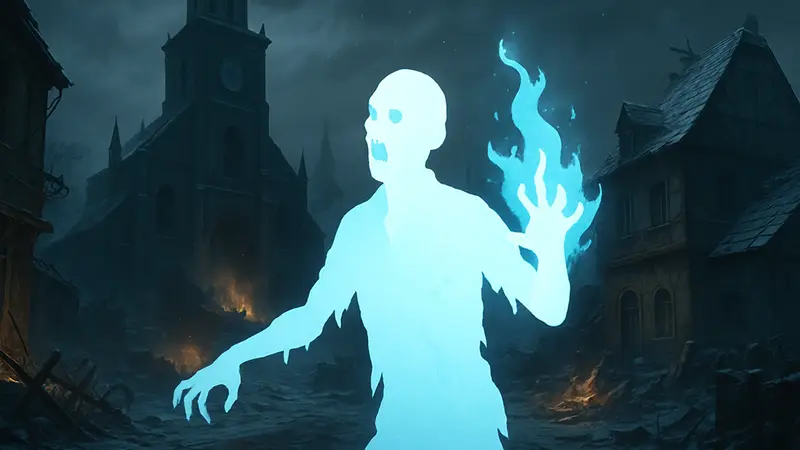 Морозные зомби из Black Ops 7 Zombies на карте Totenreich, показывающие свою элементарную слабость.