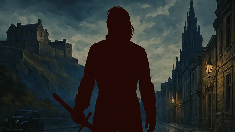 Кадр из фильма «Горец» 1986 года с Кристофером Ламбертом.