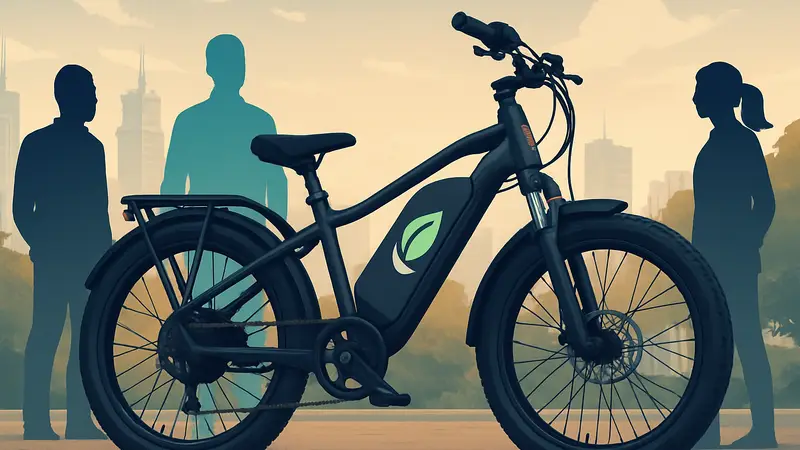 Электровелосипед Rad Power Bikes с логотипом Life EV, символизирующий слияние компаний.