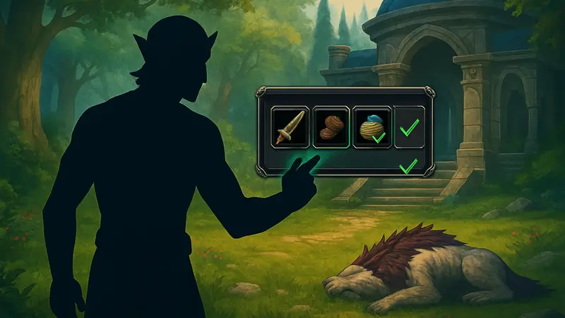 Скриншот World of Warcraft, демонстрирующий улучшенный интерфейс автосбора предметов в игре.