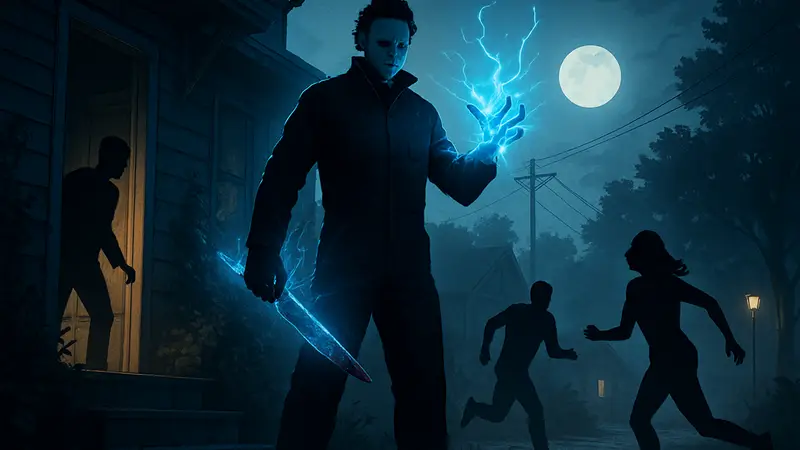 Майкл Майерс из игры Halloween использует суперспособности, мультиплеерный хоррор, Illfonic.