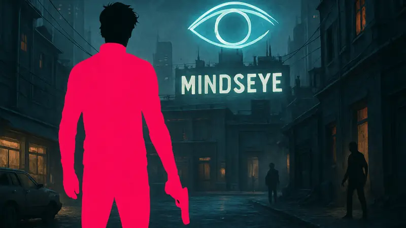Обложка игры Mindseye, иллюстрация сюжетного дополнения