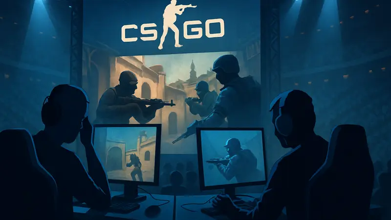 Игроки Counter-Strike соревнуются на киберспортивном турнире. Новости CS:GO.