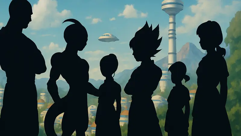 Персонажи Dragon Ball, включая Тиена, Фризу, Ванку, Чичи и Готенкса, которых несправедливо хейтят фанаты.
