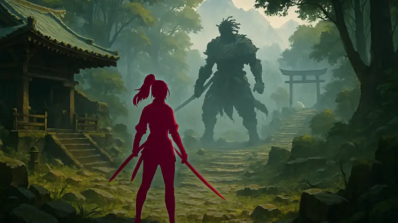 Обложка или скриншот Beast of Reincarnation, отражающий стили Sekiro, NieR Automata и Stellar Blade.