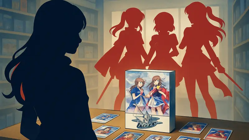 Карточная игра Weiss Schwarz Blau, иллюстрация с персонажами Revue Starlight