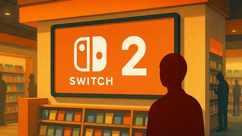 Логотип Nintendo Switch 2, стилизованный eShop