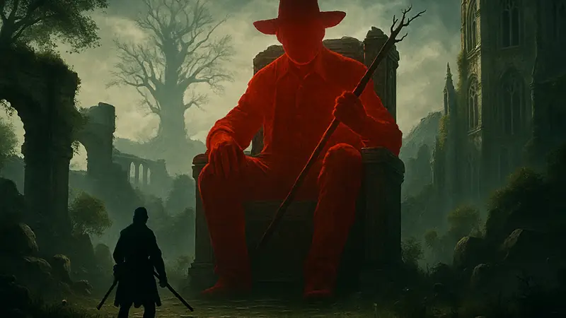 Дядя из Red Dead Redemption 2 в стиле босса из игры Elden Ring, созданный модом.