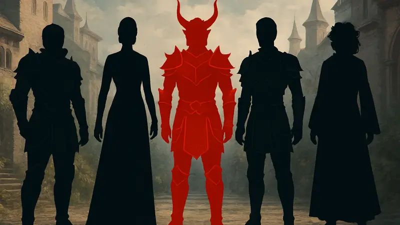 Персонажи Baldur's Gate 3 в разнообразных модных нарядах и броне.
