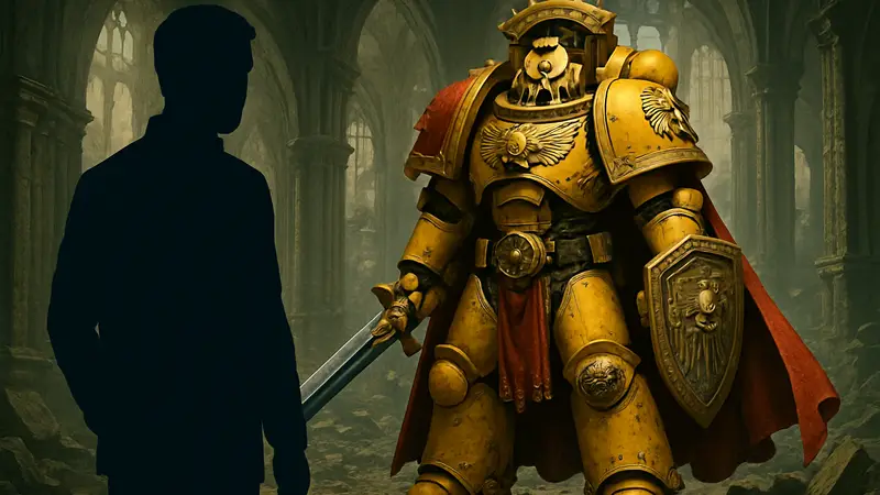 Обзор коллекционной фигурки претора Имперских Кулаков Warhammer The Horus Heresy от JoyToy.