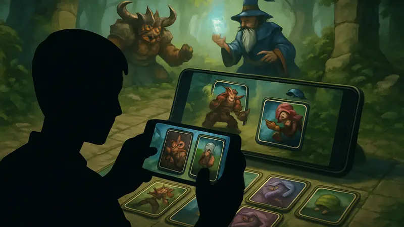 Игровой процесс Pokemon TCG Pocket с коллекционными карточками и персонажами