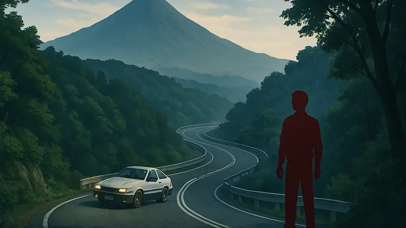 Гора Харуна в Forza Horizon 6, извилистая горная дорога для тоге-гонок, Mt. Akina из Initial D.