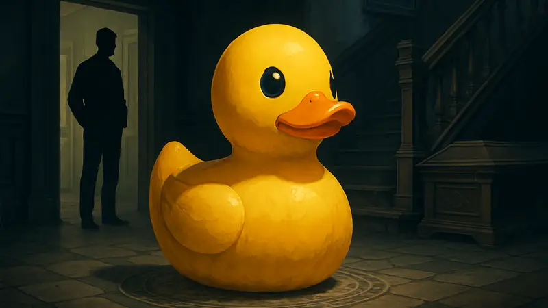 Резиновая утка из игры Crime Scene Cleaner Act 2, гайд по поиску предметов для головоломки.