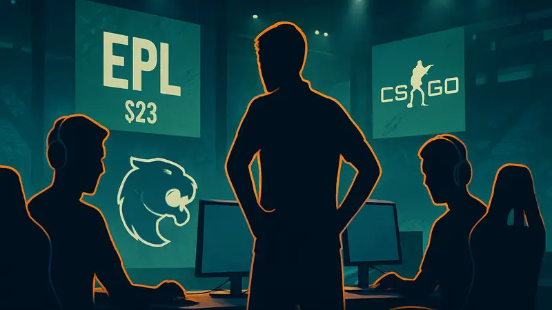 Игроки киберспортивной команды FURIA на турнире EPL S23