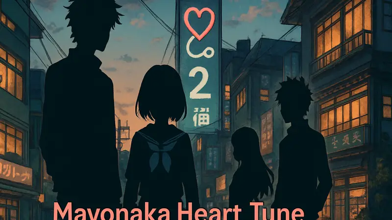 Mayonaka Heart Tune 2 сезон, аниме постер, тизер, персонажи, дата выхода