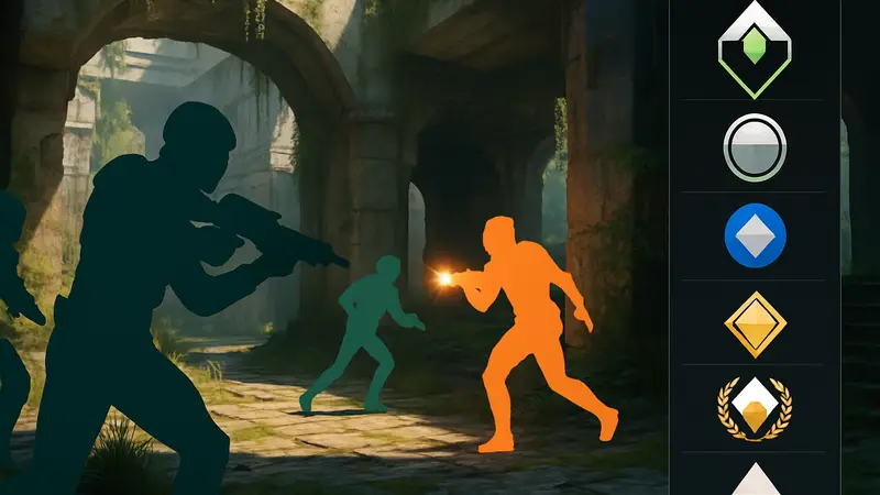 Игровой скриншот Marathon: бой в ранговом режиме, интерфейс рангов Bungie