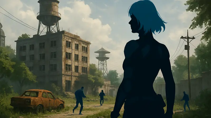 Скриншот коллаборации PUBG и Stellar Blade с героиней Евой в игровой вселенной