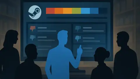 Как работает система рейтингов Steam: от негативных до восторженных